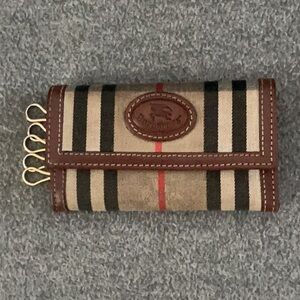 Burberry Vintage Stripe Key Case